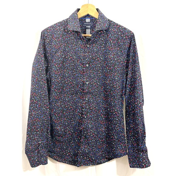 Denim & Flower Other - Denim & Flower Colorful Men's Button Down Long Sleeve Shirt, Size S